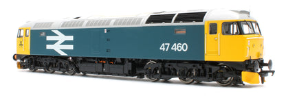CM-47460-LL Class 47 BR Blue Large Logo No.47460 Diesel Locomotive