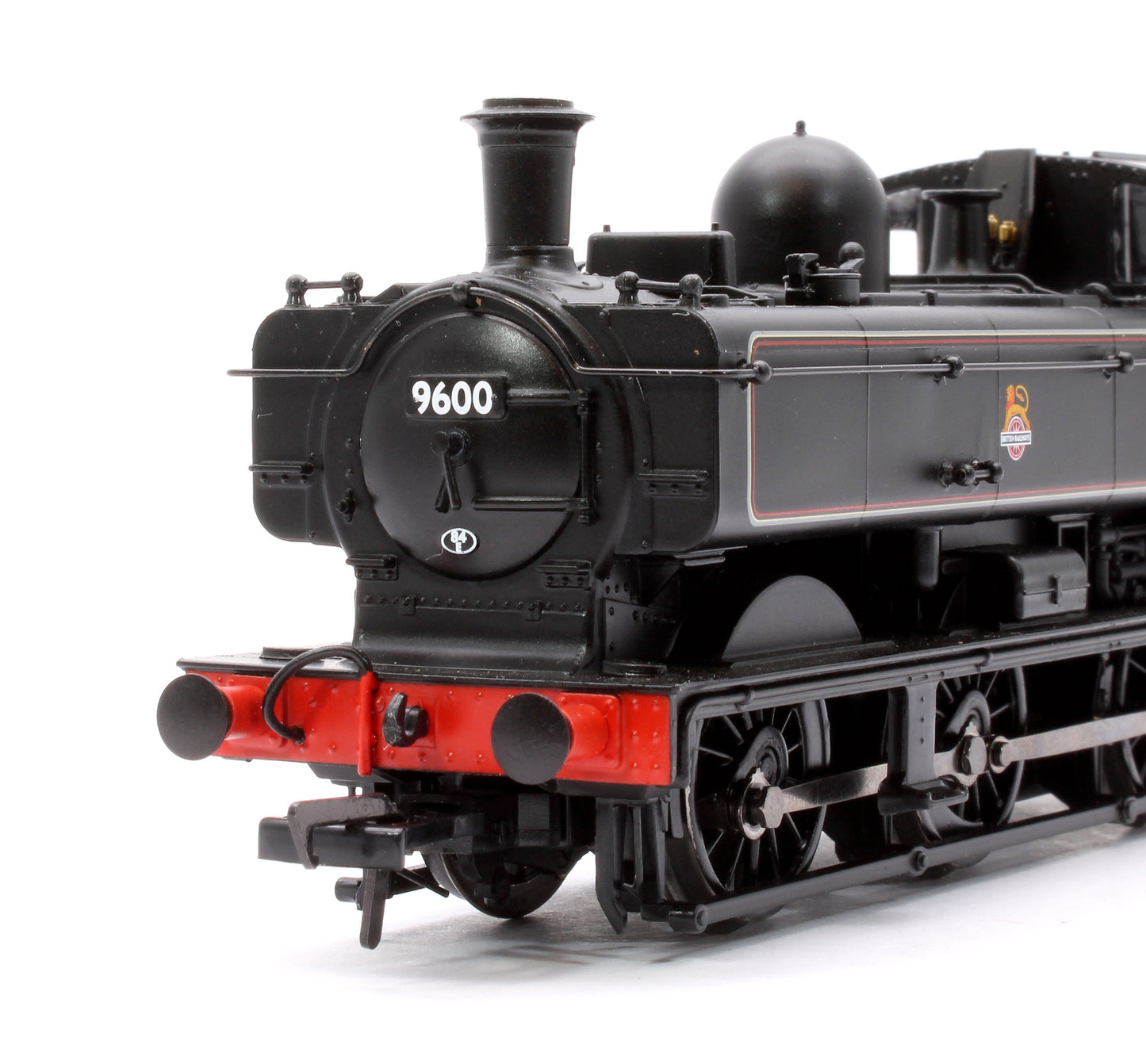 GWR 8750 Pannier Tank 9600 BR Lined Black (Early Emblem) Steam Locomotive