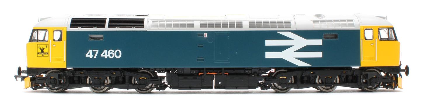 CM-47460-LL Class 47 BR Blue Large Logo No.47460 Diesel Locomotive