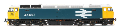 CM-47460-LL Class 47 BR Blue Large Logo No.47460 Diesel Locomotive