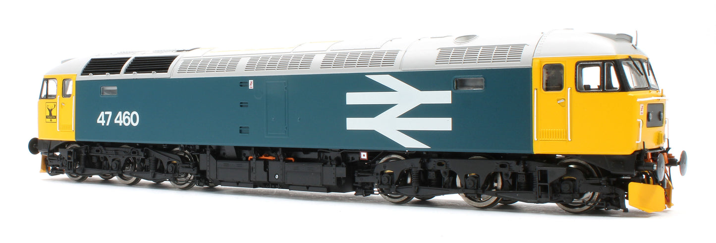 CM-47460-LL Class 47 BR Blue Large Logo No.47460 Diesel Locomotive