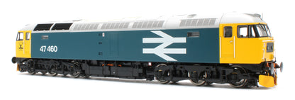 CM-47460-LL Class 47 BR Blue Large Logo No.47460 Diesel Locomotive