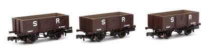 SECR Wagons Pack 3 - SR pre-36 Livery 7 Planks (Dia.1355)