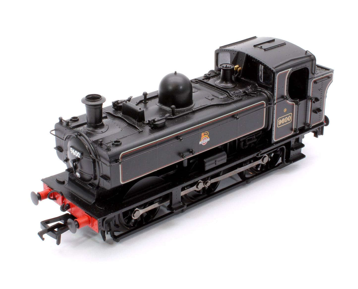 GWR 8750 Pannier Tank 9600 BR Lined Black (Early Emblem) Steam Locomotive