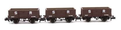 SECR Wagons Pack 3 - SR pre-36 Livery 7 Planks (Dia.1355)