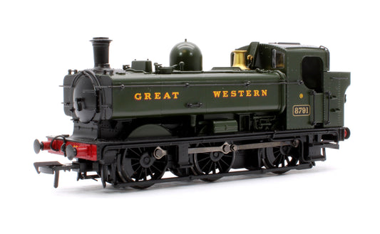 GWR 8750 Pannier Tank 8791 GWR Green (Great Western) Steam Locomotive