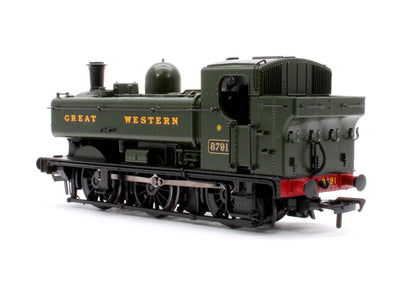 GWR 8750 Pannier Tank 8791 GWR Green (Great Western) Steam Locomotive