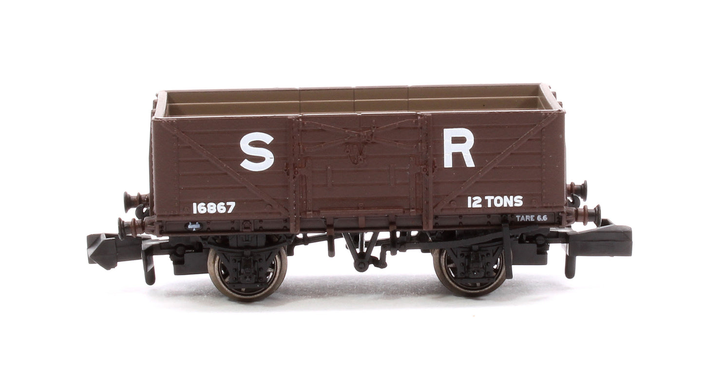 SECR Wagons Pack 3 - SR pre-36 Livery 7 Planks (Dia.1355)