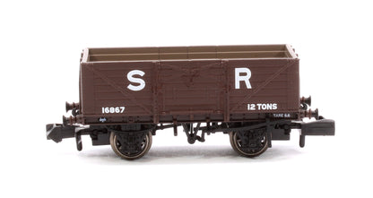 SECR Wagons Pack 3 - SR pre-36 Livery 7 Planks (Dia.1355)