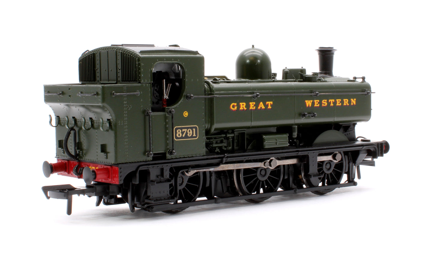 GWR 8750 Pannier Tank 8791 GWR Green (Great Western) Steam Locomotive