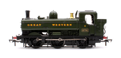 GWR 8750 Pannier Tank 8791 GWR Green (Great Western) Steam Locomotive