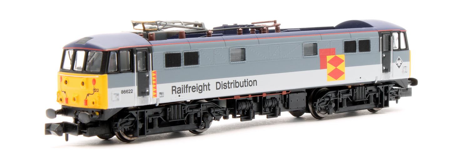 Class 86 622 Railfreight Distribution European Livery Electric Locomotive