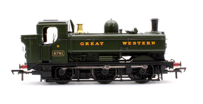 GWR 8750 Pannier Tank 8791 GWR Green (Great Western) Steam Locomotive