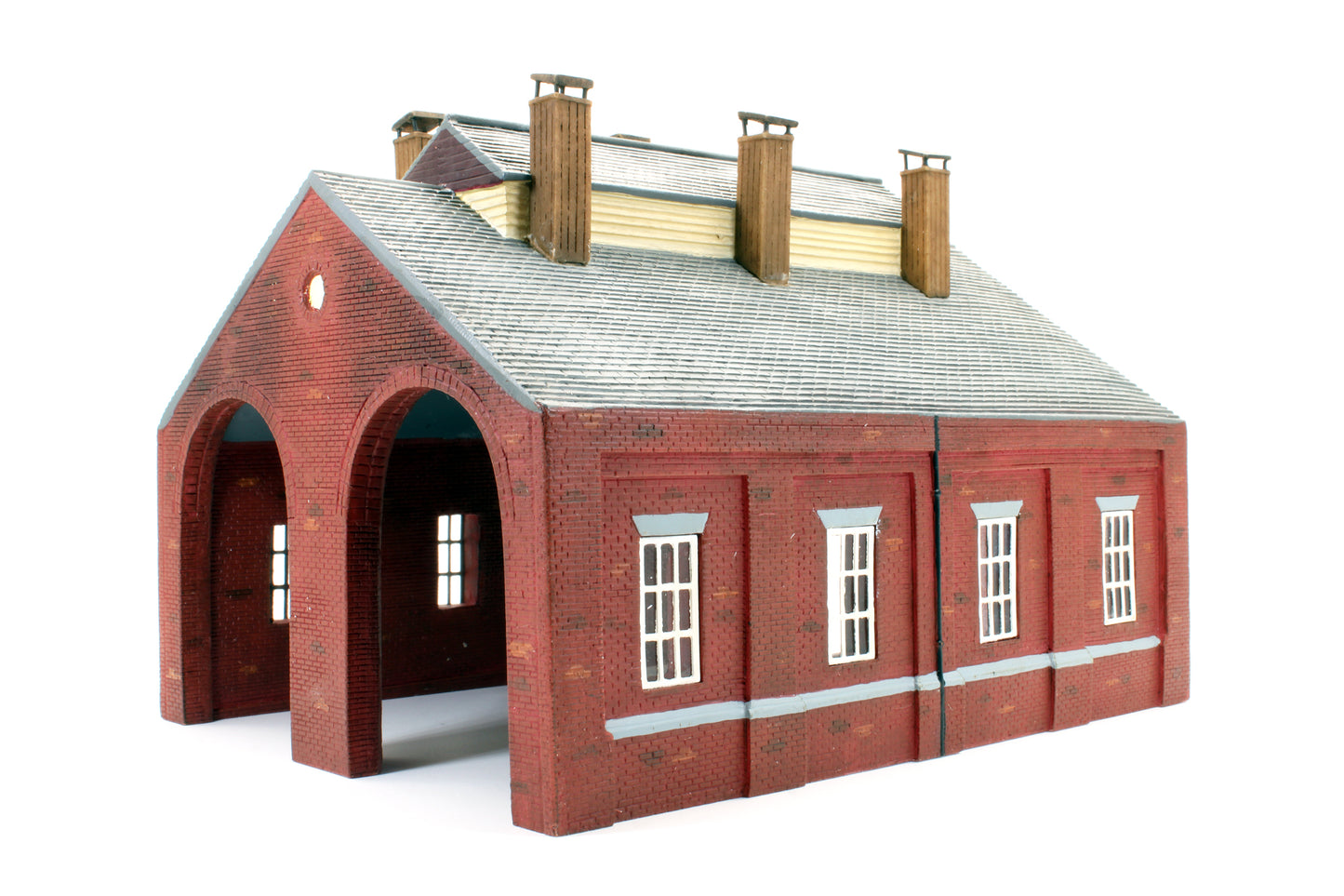 Pre-Owned Hornby Skaledale Double Road Engine Shed