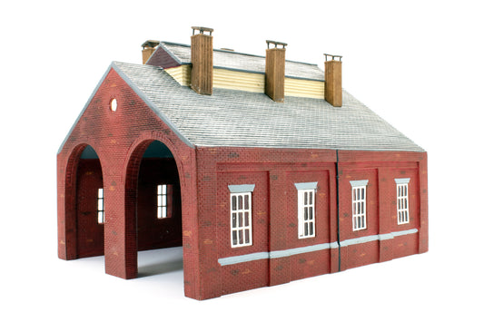 Pre-Owned Hornby Skaledale Double Road Engine Shed