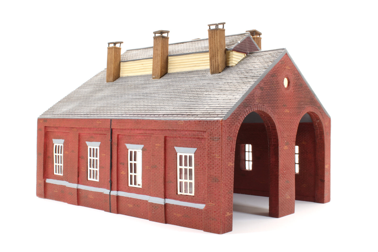 Pre-Owned Hornby Skaledale Double Road Engine Shed