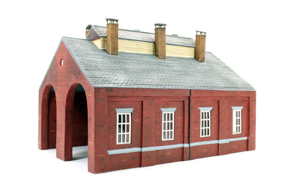 Pre-Owned Hornby Skaledale Double Road Engine Shed