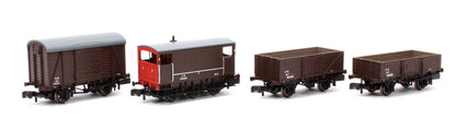 Pre-Owned SECR Wagons Pack 1 - SR post-36 Livery Freight Train