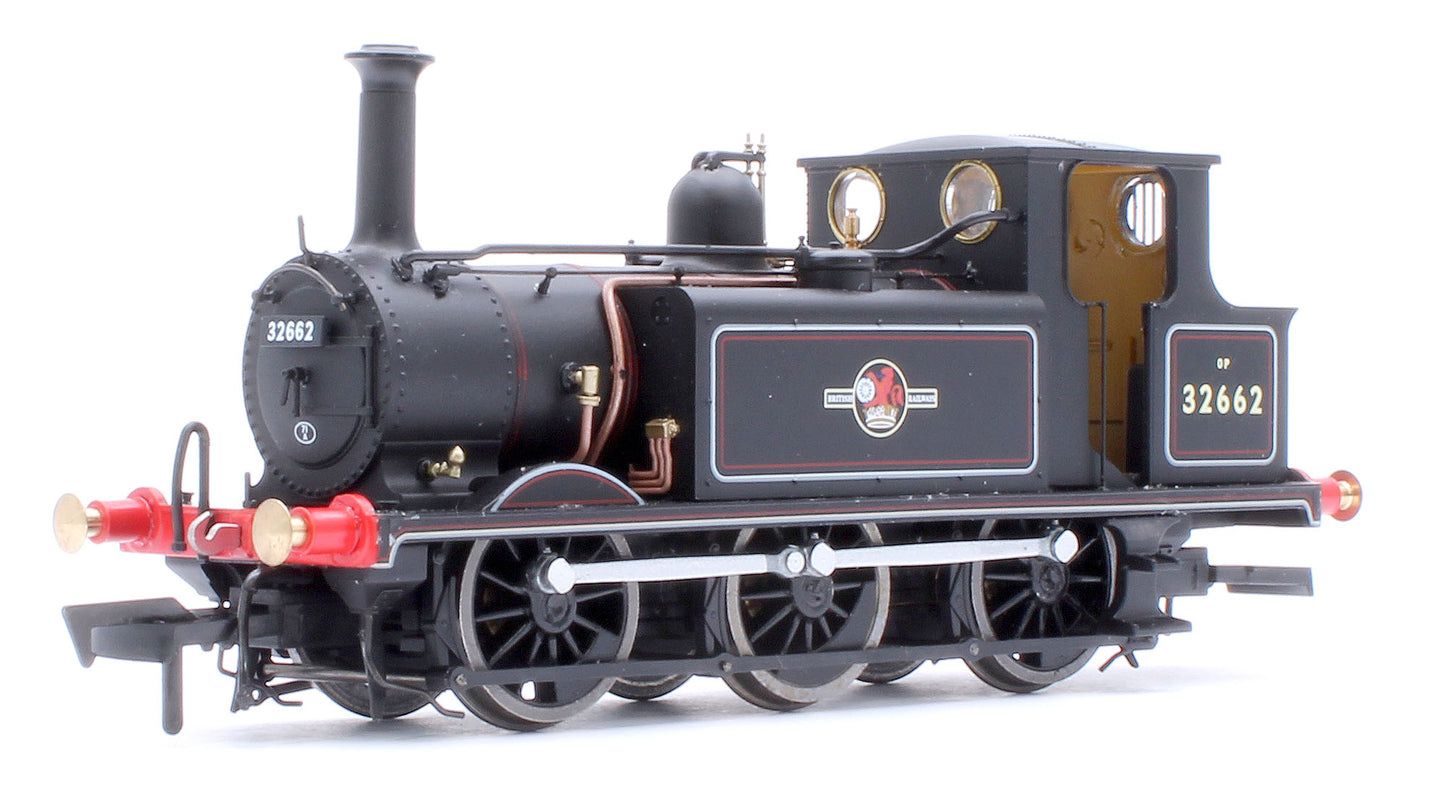 Class A1X Terrier 0-6-0T BR Lined Black Late Crest '32662' Steam Locomotive