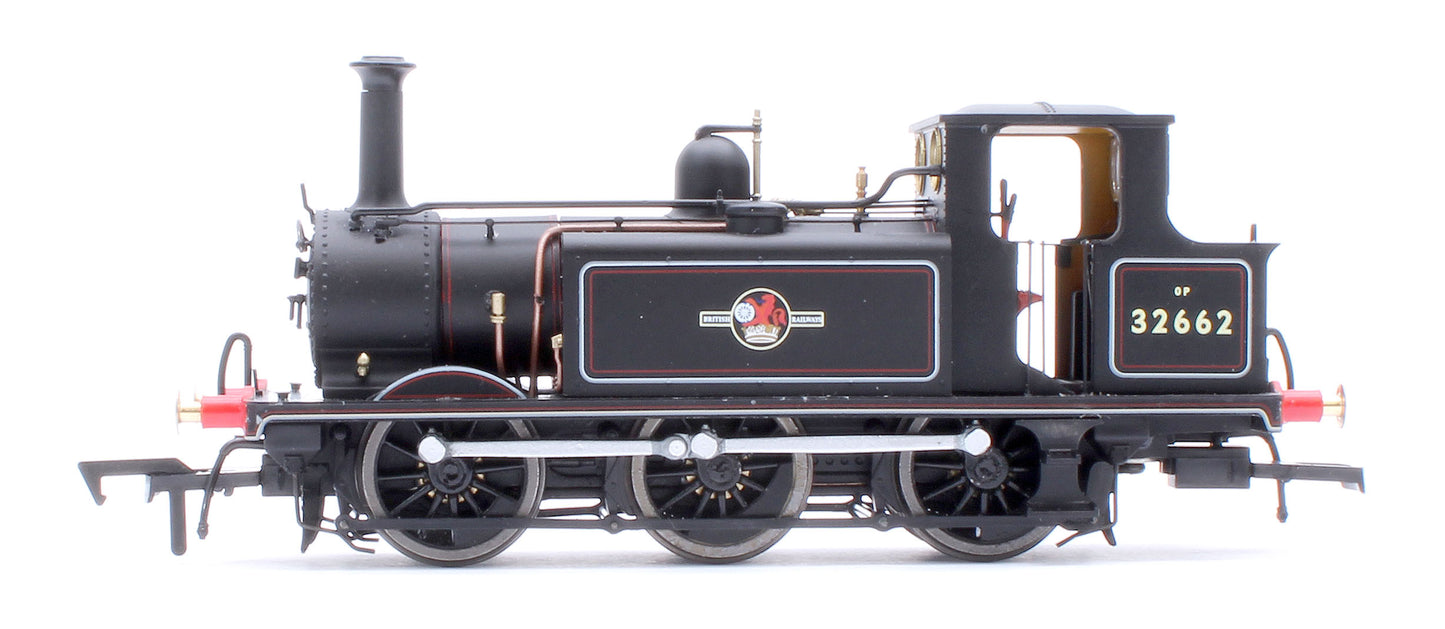 Class A1X Terrier 0-6-0T BR Lined Black Late Crest '32662' Steam Locomotive
