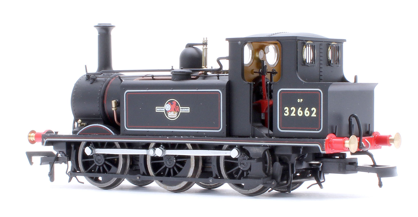 Class A1X Terrier 0-6-0T BR Lined Black Late Crest '32662' Steam Locomotive