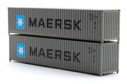 40 FT Container Maersk MRKU 014156 9 & 022317 9