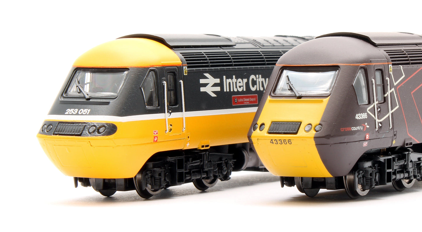 Pre-Owned GM2210305 Class 43 HST 43184/366 Intercity/CrossCountry Celebrity Set