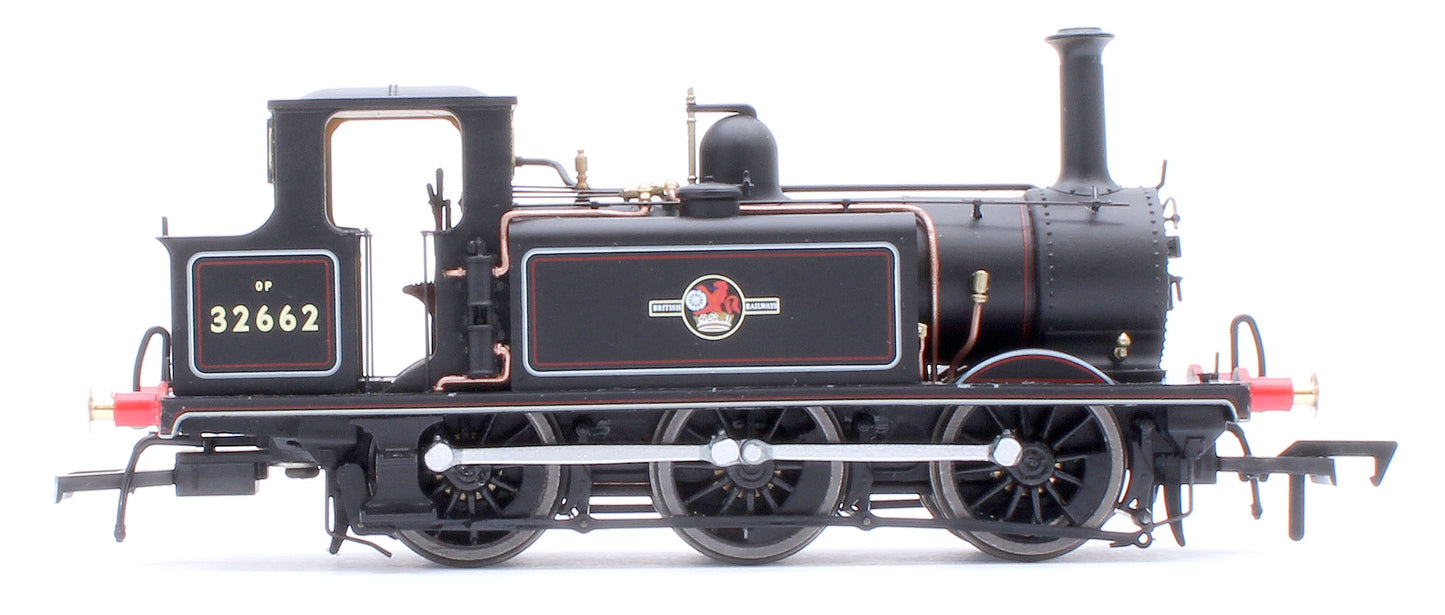 Class A1X Terrier 0-6-0T BR Lined Black Late Crest '32662' Steam Locomotive