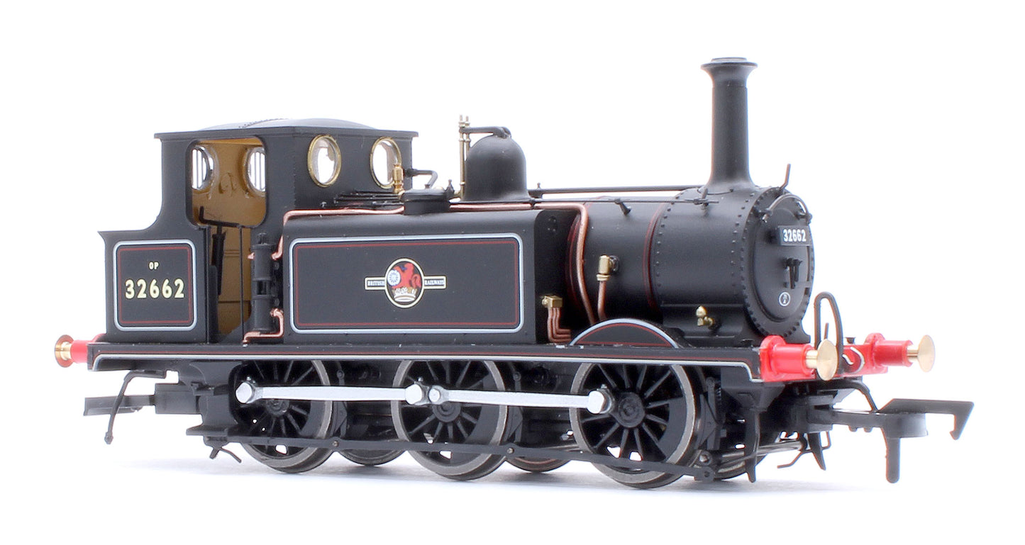 Class A1X Terrier 0-6-0T BR Lined Black Late Crest '32662' Steam Locomotive