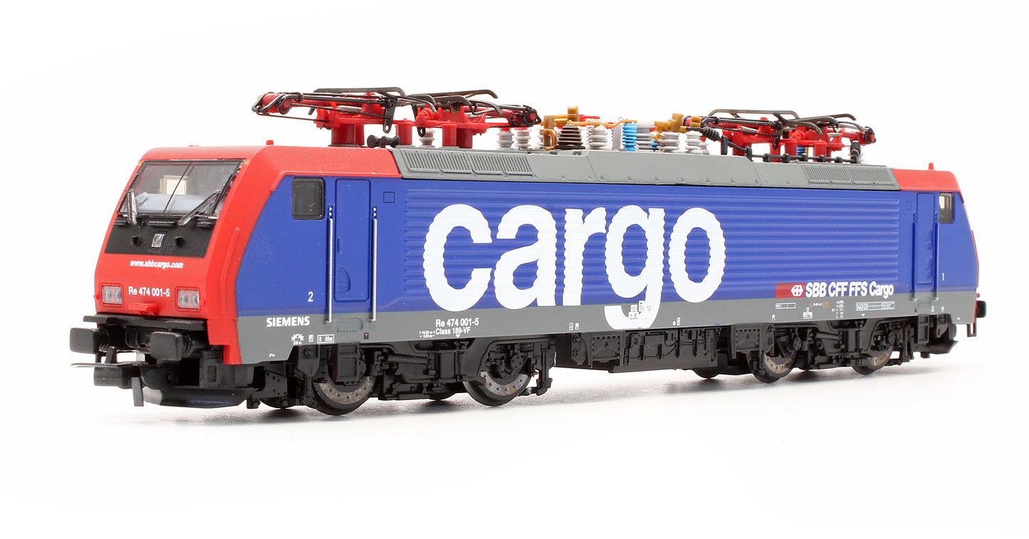 Pre-Owned 57455 SBB CFF FFS Cargo Re 474 001-5 Electric Locomotive - DCC Fitted
