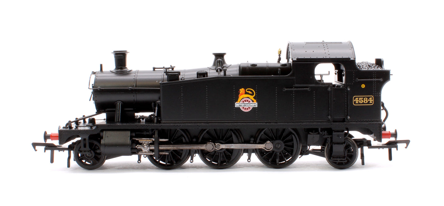 GWR 4575 Prairie Tank 4584 BR Black (Early Emblem) Steam Locomotive