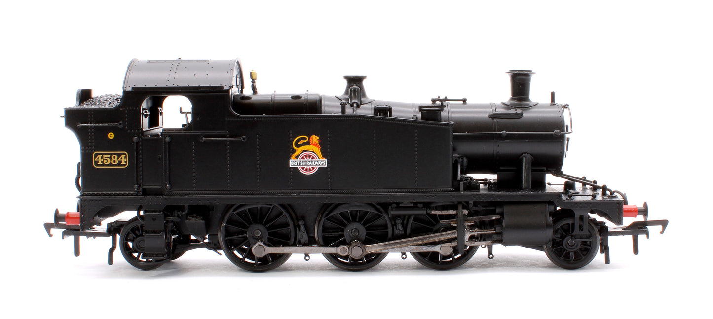 GWR 4575 Prairie Tank 4584 BR Black (Early Emblem) Steam Locomotive