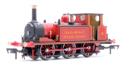 Class A1 Terrier 0-6-0T Isle of Wight Central Railway Red '10' Steam Locomotive - DCC Sound