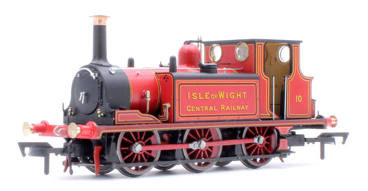 Class A1 Terrier 0-6-0T Isle of Wight Central Railway Red '10' Steam Locomotive - DCC Sound