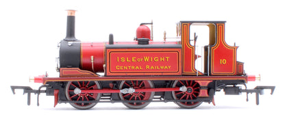 Class A1 Terrier 0-6-0T Isle of Wight Central Railway Red '10' Steam Locomotive - DCC Sound