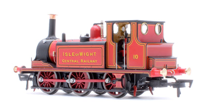 Class A1 Terrier 0-6-0T Isle of Wight Central Railway Red '10' Steam Locomotive - DCC Sound