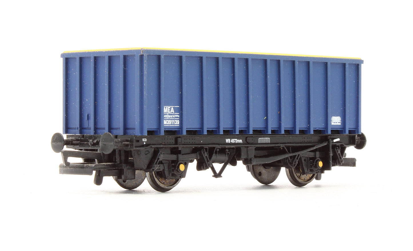 Pre-Owned 33-378 45 Tonne Box Body Mineral Wagon Blue / Yellow