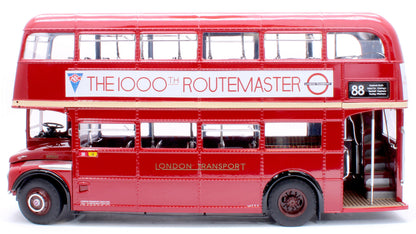 H2943 Routemaster Bus RM1000 100 BXL Red (Limited Edition 1000pcs)