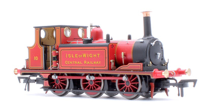Class A1 Terrier 0-6-0T Isle of Wight Central Railway Red '10' Steam Locomotive - DCC Sound