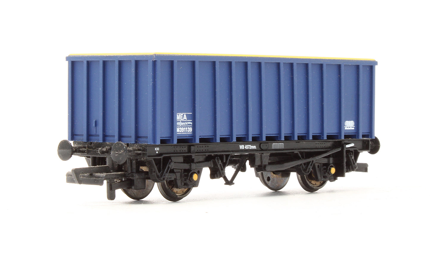 Pre-Owned 33-378 45 Tonne Box Body Mineral Wagon Blue / Yellow