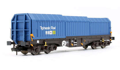 Pre-Owned Telescopic Hood Wagon Tiphook Rail Blue #33 70 0899 048-9