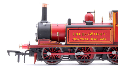 Class A1 Terrier 0-6-0T Isle of Wight Central Railway Red '10' Steam Locomotive - DCC Sound