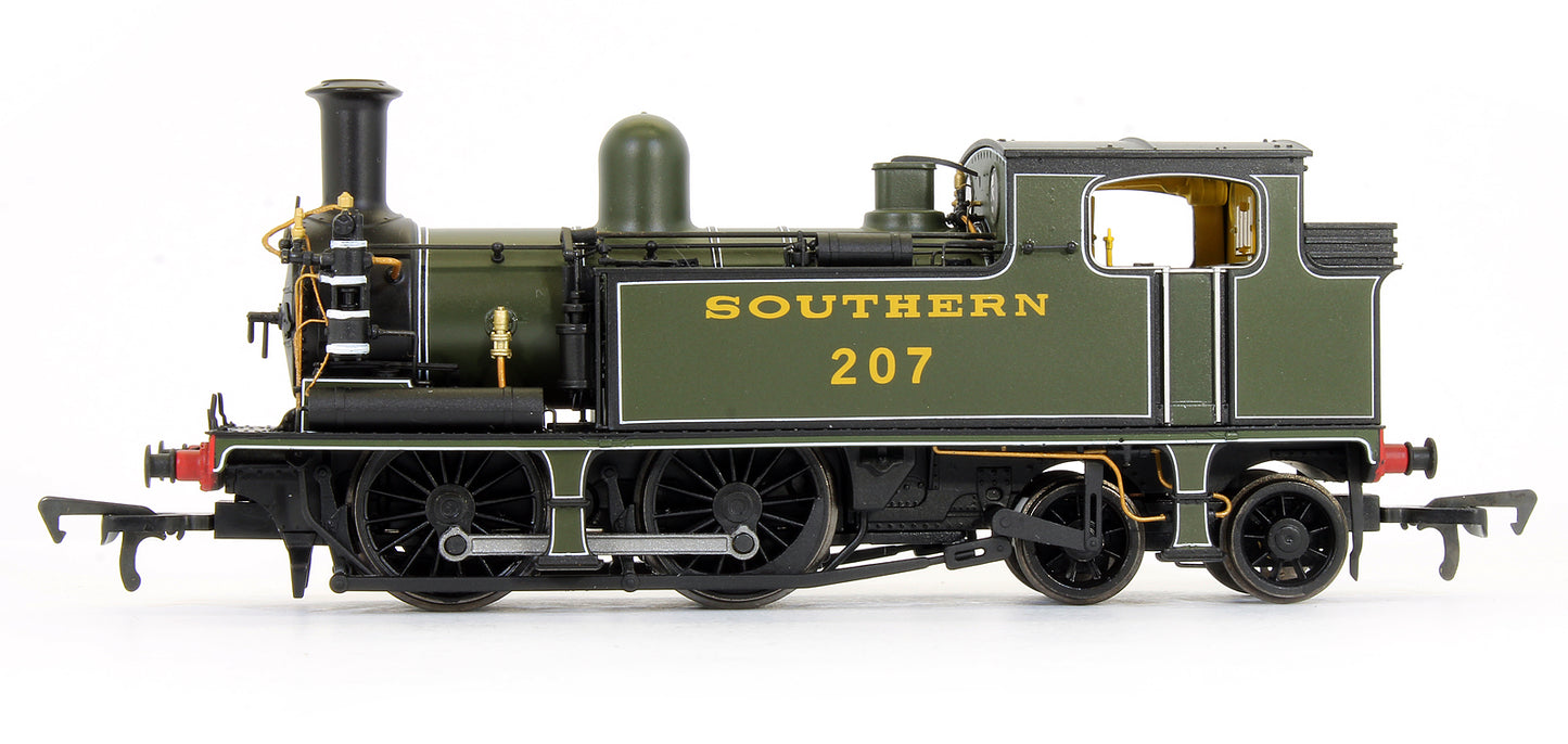 Pre-Owned Adams O2 Tank Southern Maunsell Green Push Pull No.207 Steam Locomotive