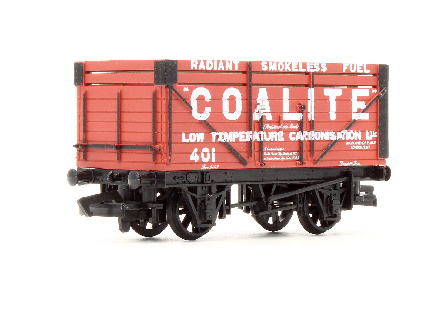 Pre-Owned 9 Plank Wagon 'Coalite' No.401