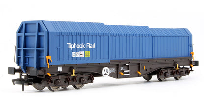 Pre-Owned Telescopic Hood Wagon Tiphook Rail Blue #33 70 0899 032-3