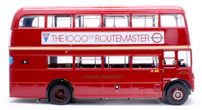 H2943 Routemaster Bus RM1000 100 BXL Red (Limited Edition 1000pcs)