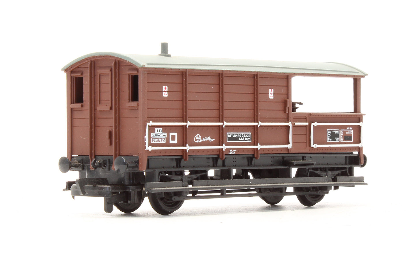 Pre-Owned 20 Ton Toad Brake Van S&T Department 'DW 17455'