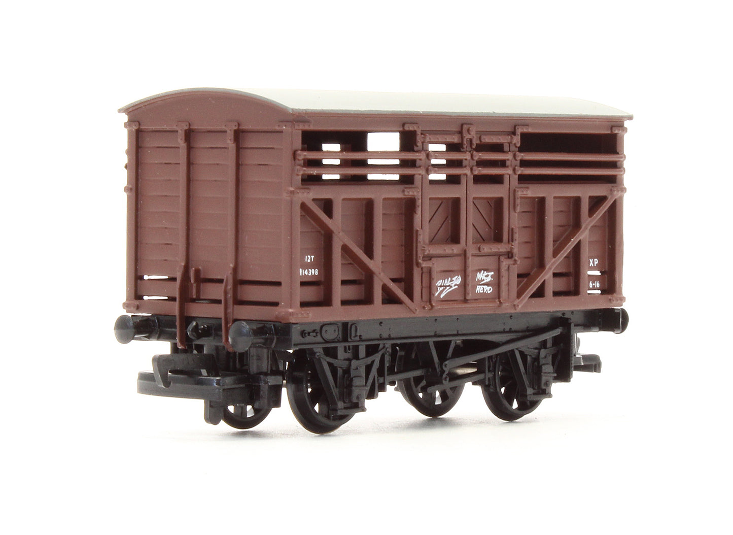 Pre-Owned Cattle Wagon BR Brown 'M14398'