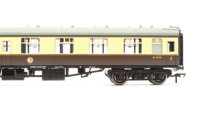 Pre-Owned 39-129 BR MK1 Composite Corridor CK Coach Chocolate & Cream 'W15770'