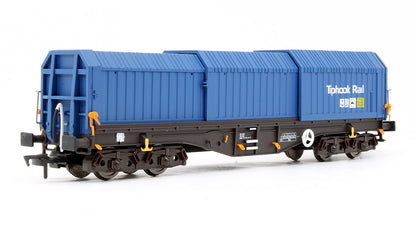 Pre-Owned Telescopic Hood Wagon Tiphook Rail Blue #33 70 0899 010-9